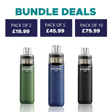 Relx Maxgo 12K Puffs Prefilled Vape Kit - From £8.00
